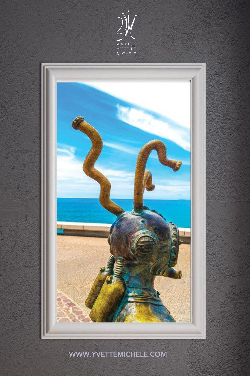 Walk On The Malecon - Diver Single Edition Photography Print - House of Yvette Michele 