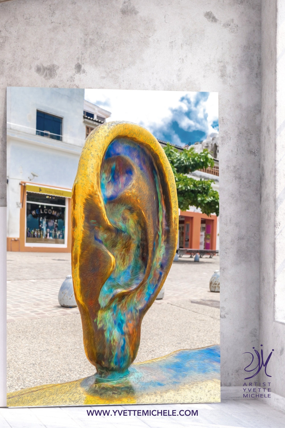 Walk On The Malecon -Vincent's Ear - Single Edition Photography Print - House of Yvette Michele 