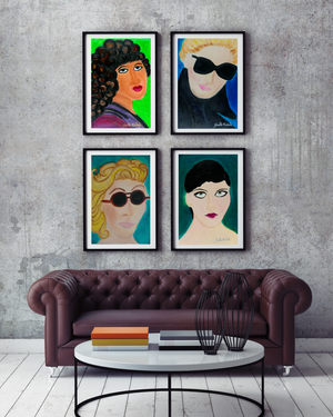 LeFemme Portrait Series - Original Oil Paintings