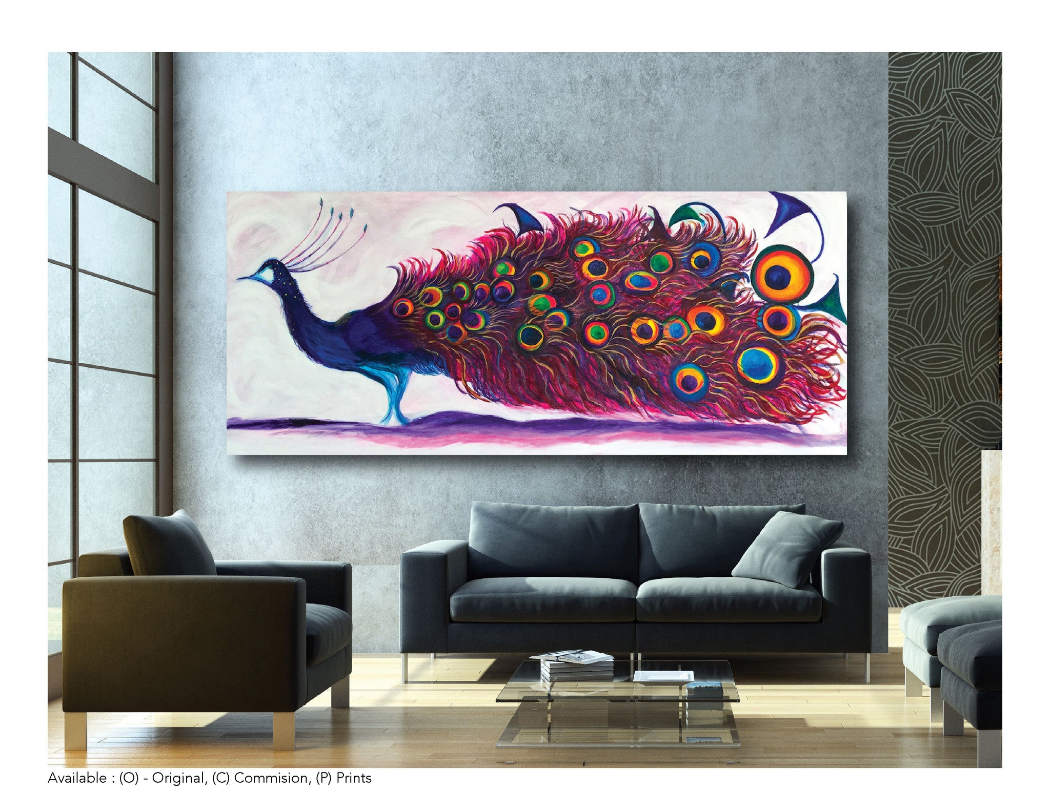 Large abstract, photography and tech art that have sold..