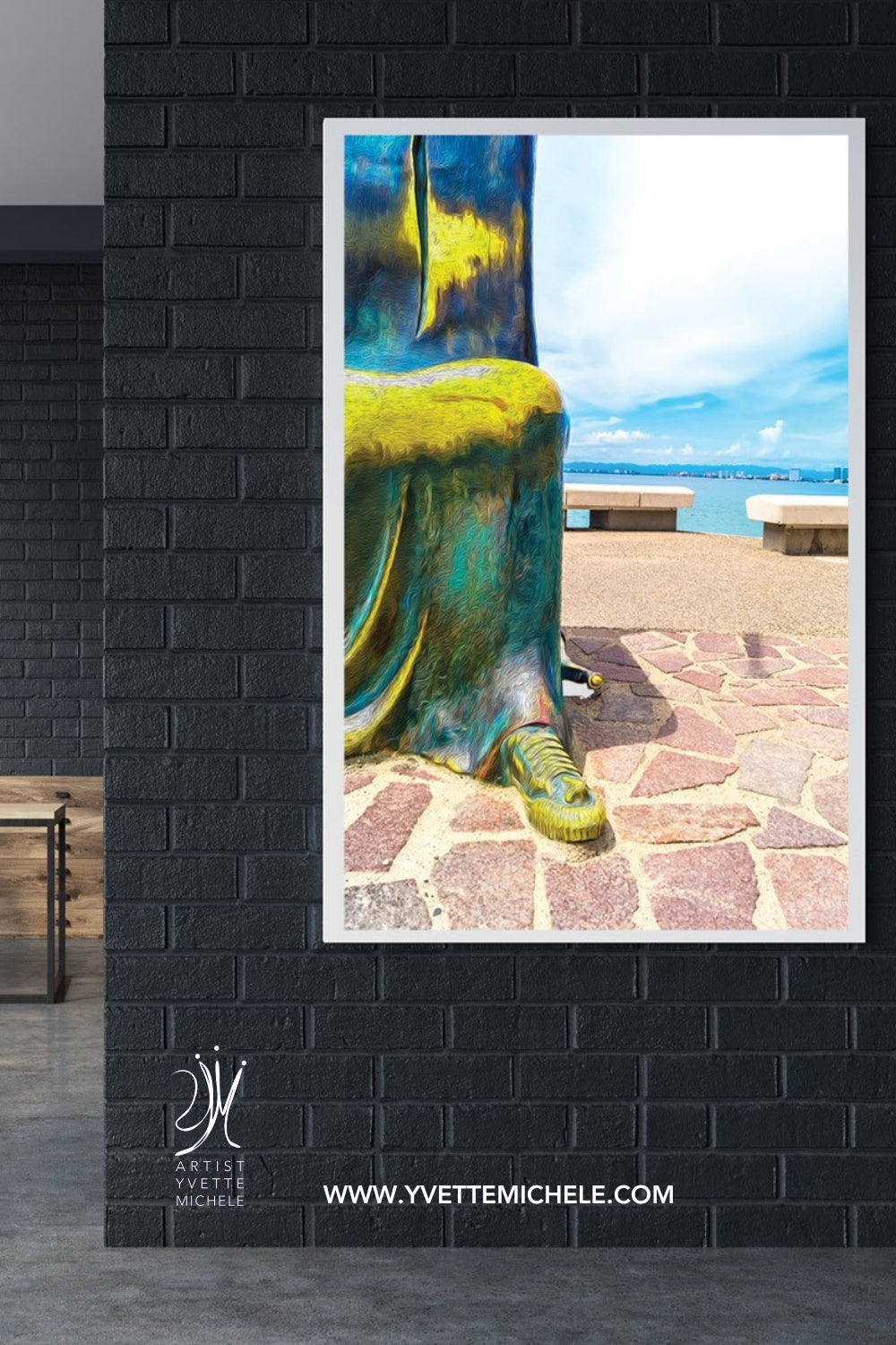 Walk On The Malecon - Sneaks - Single Edition Large Photography Print - House of Yvette Michele 