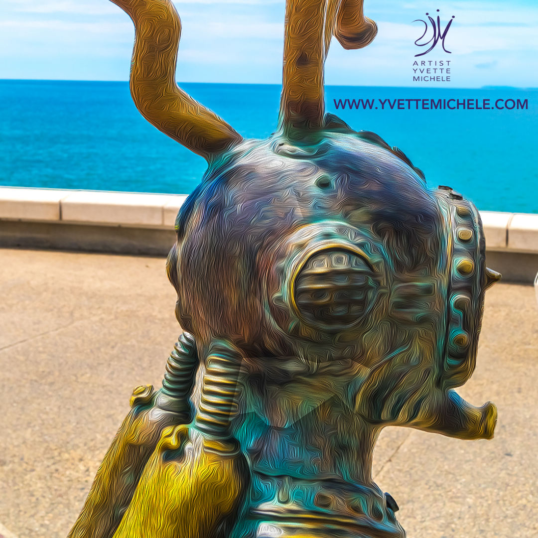 Walk On The Malecon - Diver Large Fine Art Photography Single Edition - House of Yvette Michele 