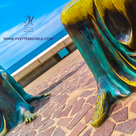 Walk On The Malecon - New Chucks - Single Edition Large Photography Print - House of Yvette Michele 