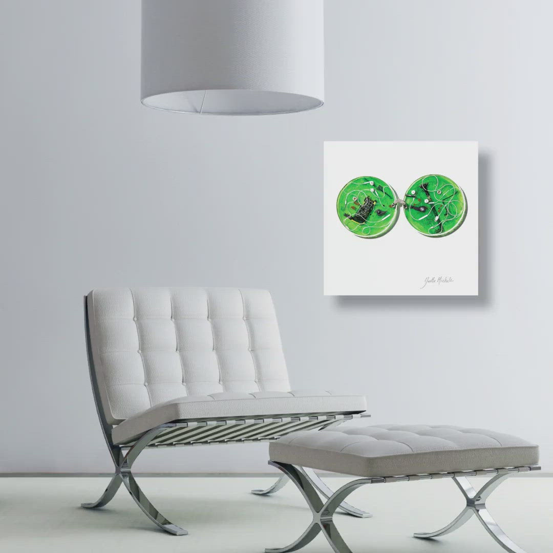I've Got Apple in My Eyes - Technology Art