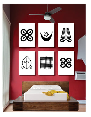 50% Deposit Custom African Prints - Adinkra Symbols Custom Order - House of Yvette Michele 