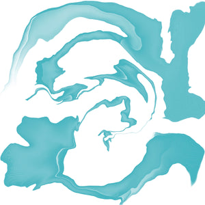 Sea Swirls - Original Art Extra Large Print 48X48 - House of Yvette Michele 