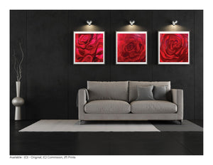 Le Fleur The Roses - "Charmaine" - Original Oil Painting 24 x 24 - House of Yvette Michele 