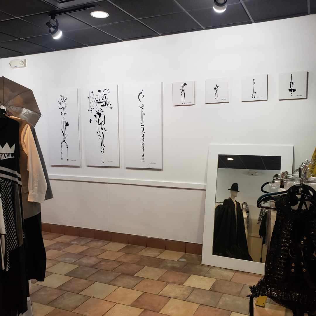 Silhouettes - Abstract Black & White Art - House of Yvette Michele 