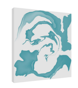Sea Swirls - Original Art Extra Large Print 48X48 - House of Yvette Michele 