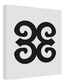 Adinkra Rams Horn -  Fine Art Large Print African Symbol - House of Yvette Michele 
