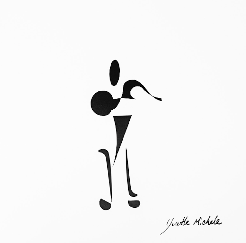 Silhouettes - Abstract Black & White Art - House of Yvette Michele 