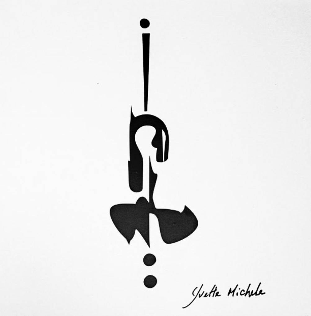 Silhouettes - Abstract Black & White Art - House of Yvette Michele 