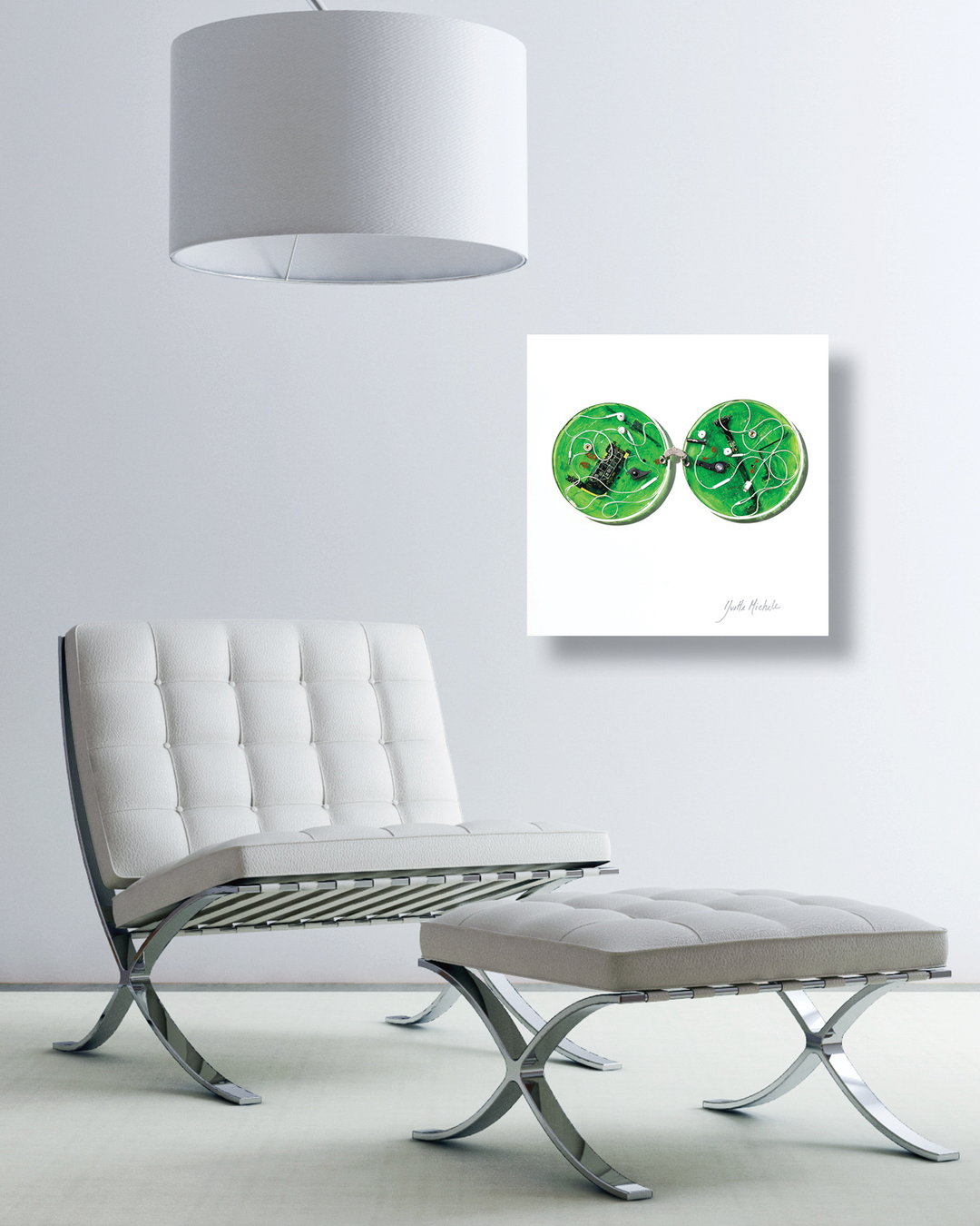 I've Got Apple in My Eyes - Technology Art - House of Yvette Michele 